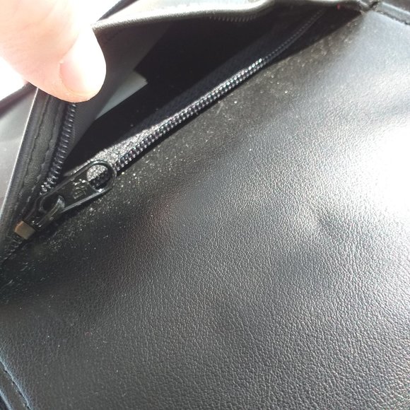 Vintage Christian Dior Neck Tie Travel Case with Zipper in Very Good Condition - Picture 9 of 10